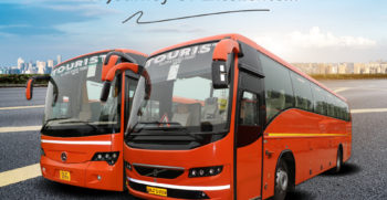 Book luxury bus on rent in Delhi with Ajay Travels. Enjoy Volvo, Mercedes-Benz coaches with AC, Wi-Fi, and reclining seats for weddings, corporate events, and tours. Call now!