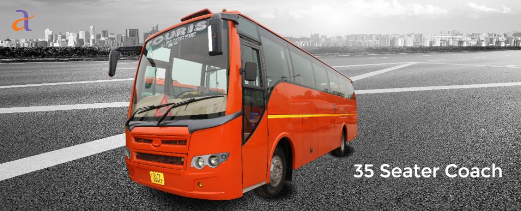 Volvo Bus On Rent Delhi