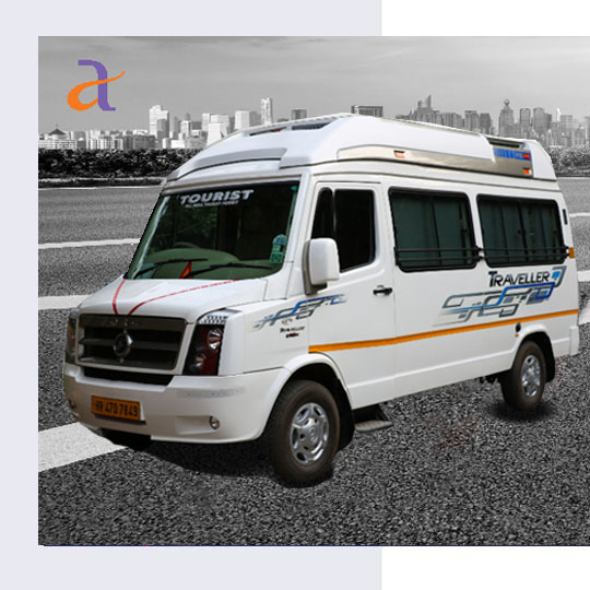 Tempo Traveller on Rent