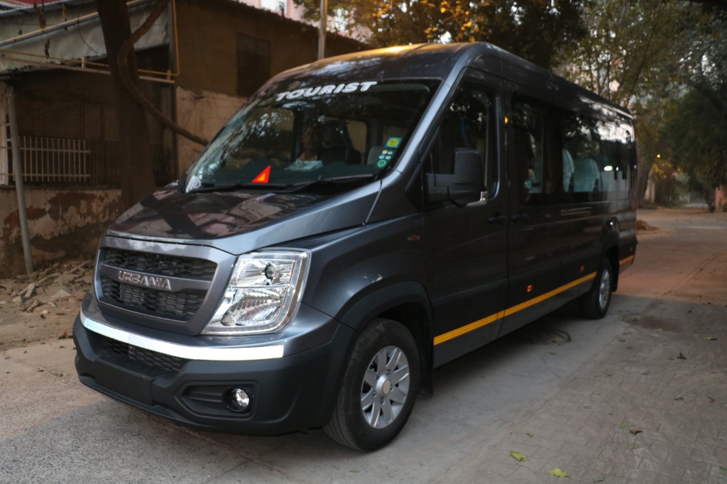 VIP Force Urbania Luxury Van Hire in Delhi - Ajay Travels Executive Fleet